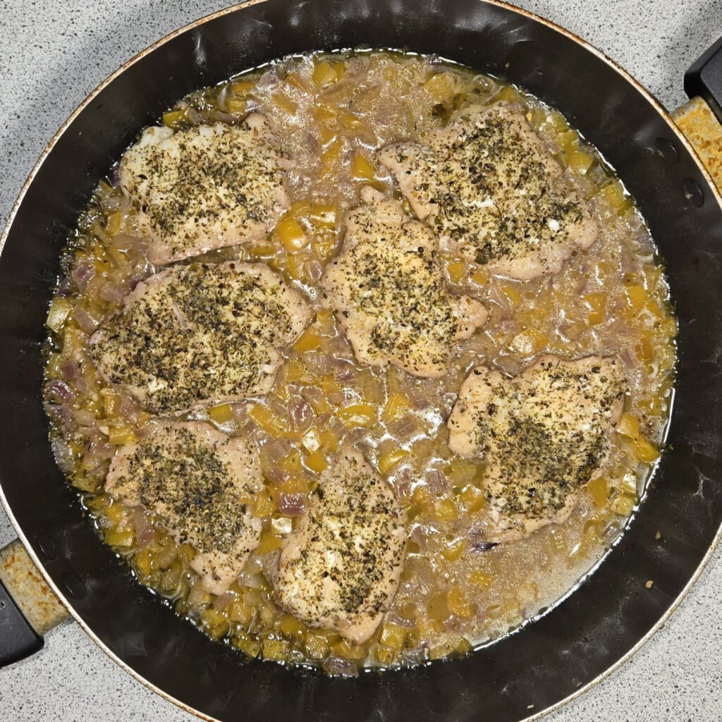 Poached Haddock on the Menu Tonight! Greek Inspired!