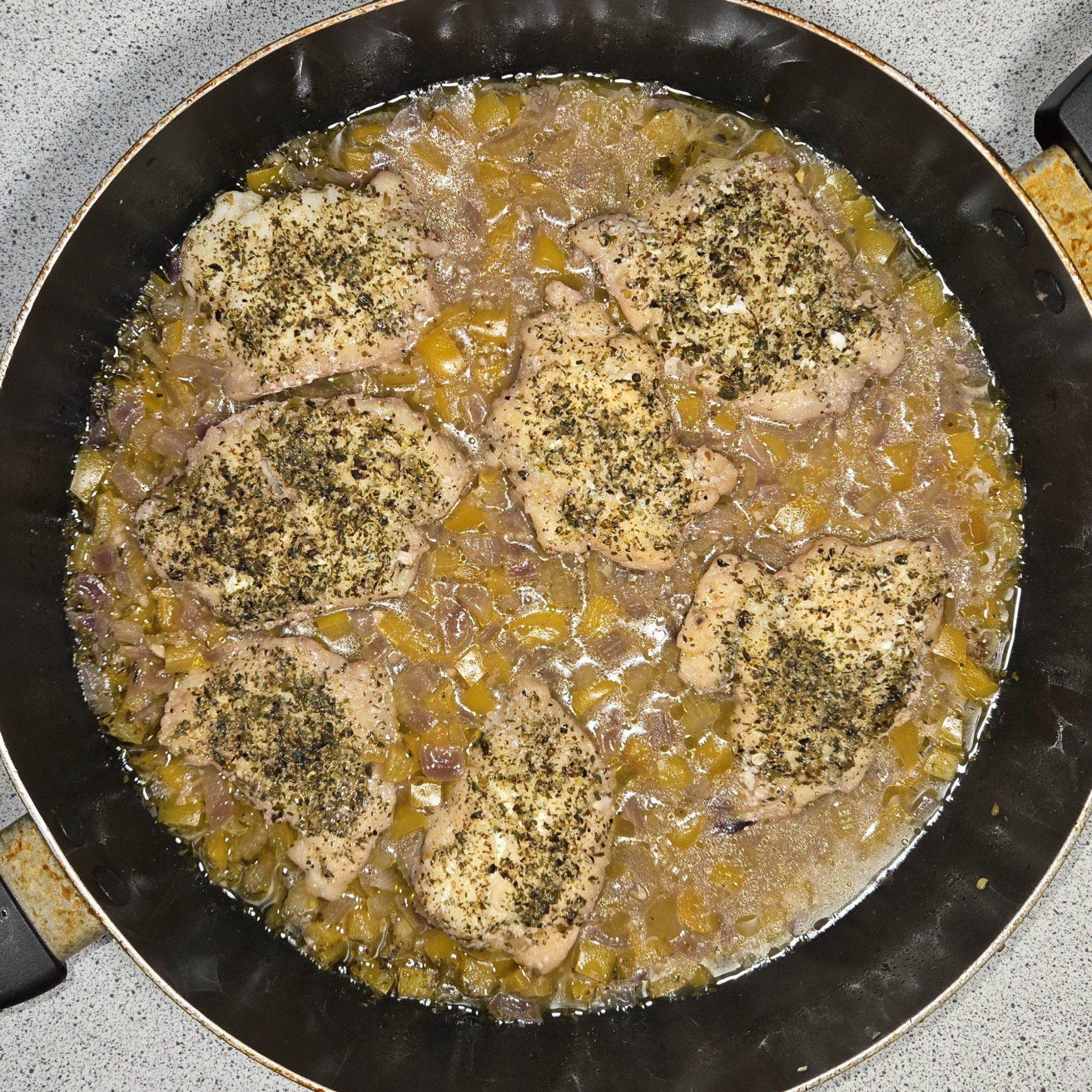 Poached Haddock on the Menu Tonight! Greek Inspired!