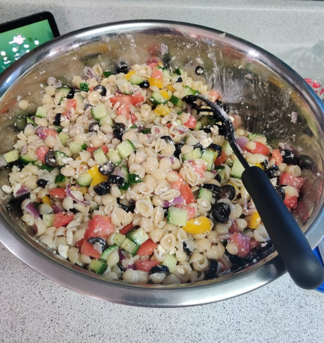 Refreshing Greek Pasta Salad Recipe