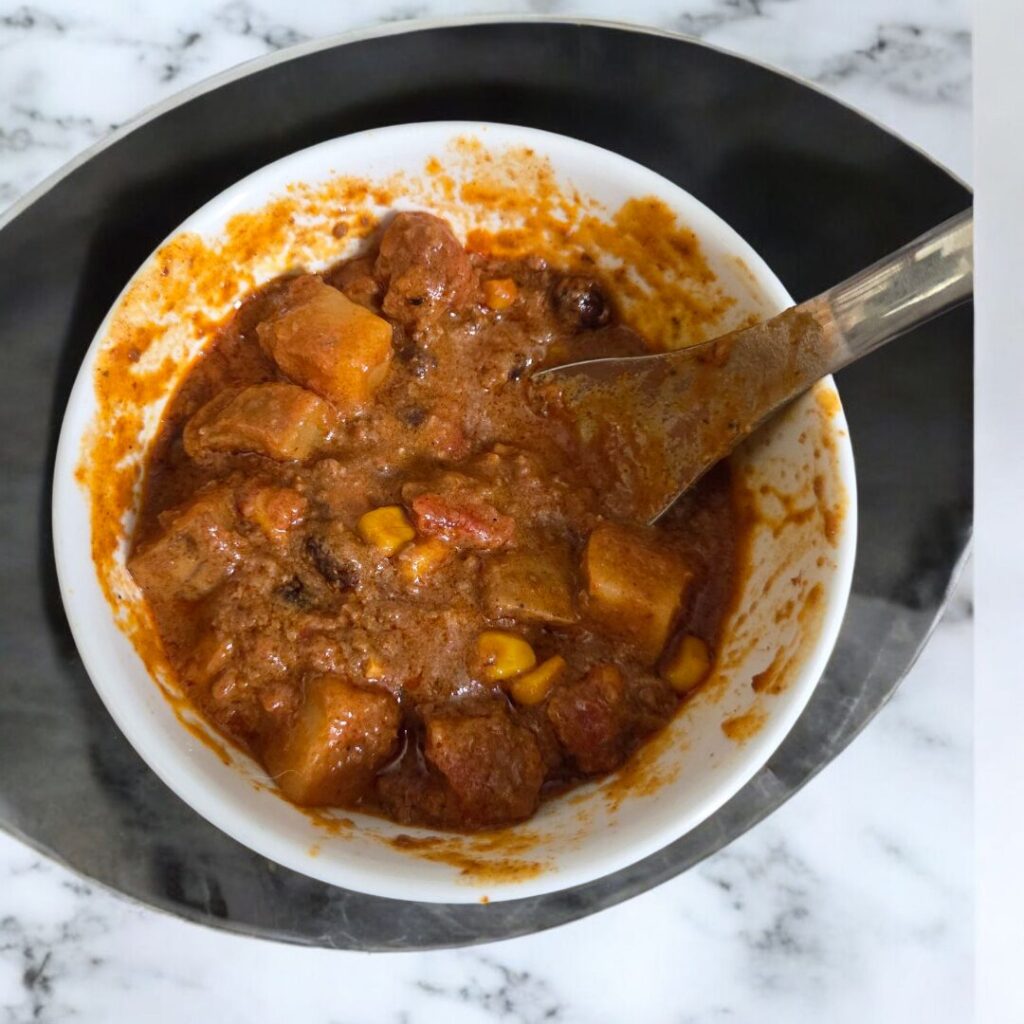 Crockpot Taco Stew on a whim!
