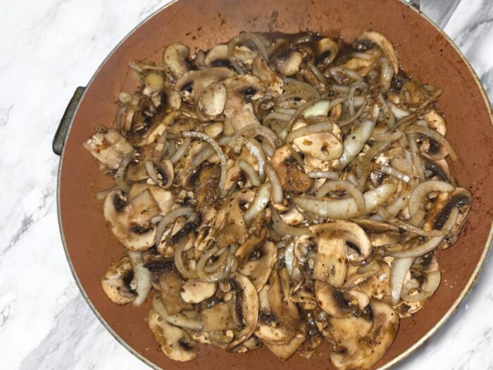 Sauteed Mushrooms and Onions